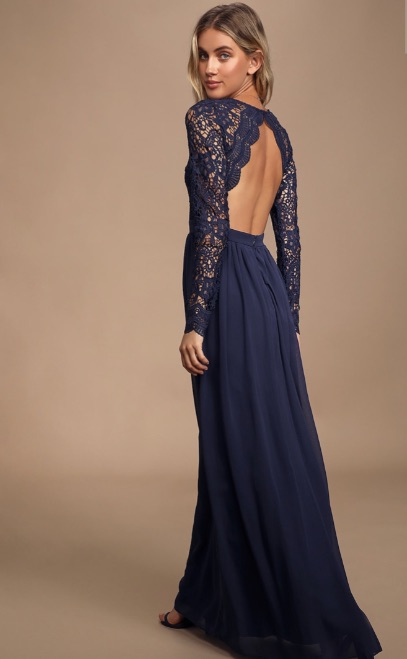 awaken my love long sleeve lace maxi dress Awaken My Love Long Sleeve Lace Maxi Dress